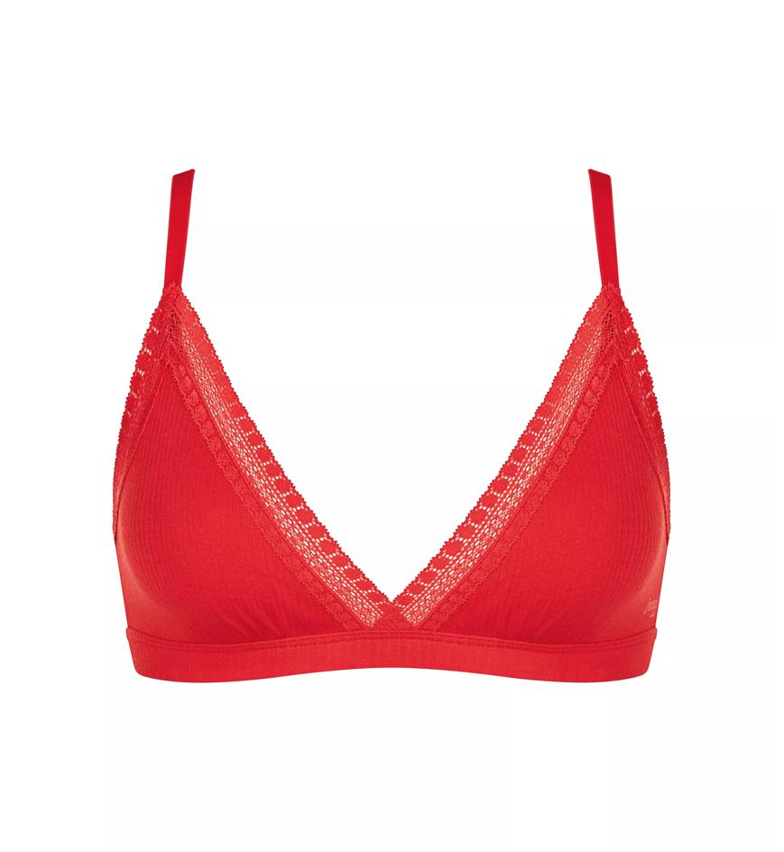 Sloggi SLOGGI GO RIBBED BRALETTE - Campari - Bralette