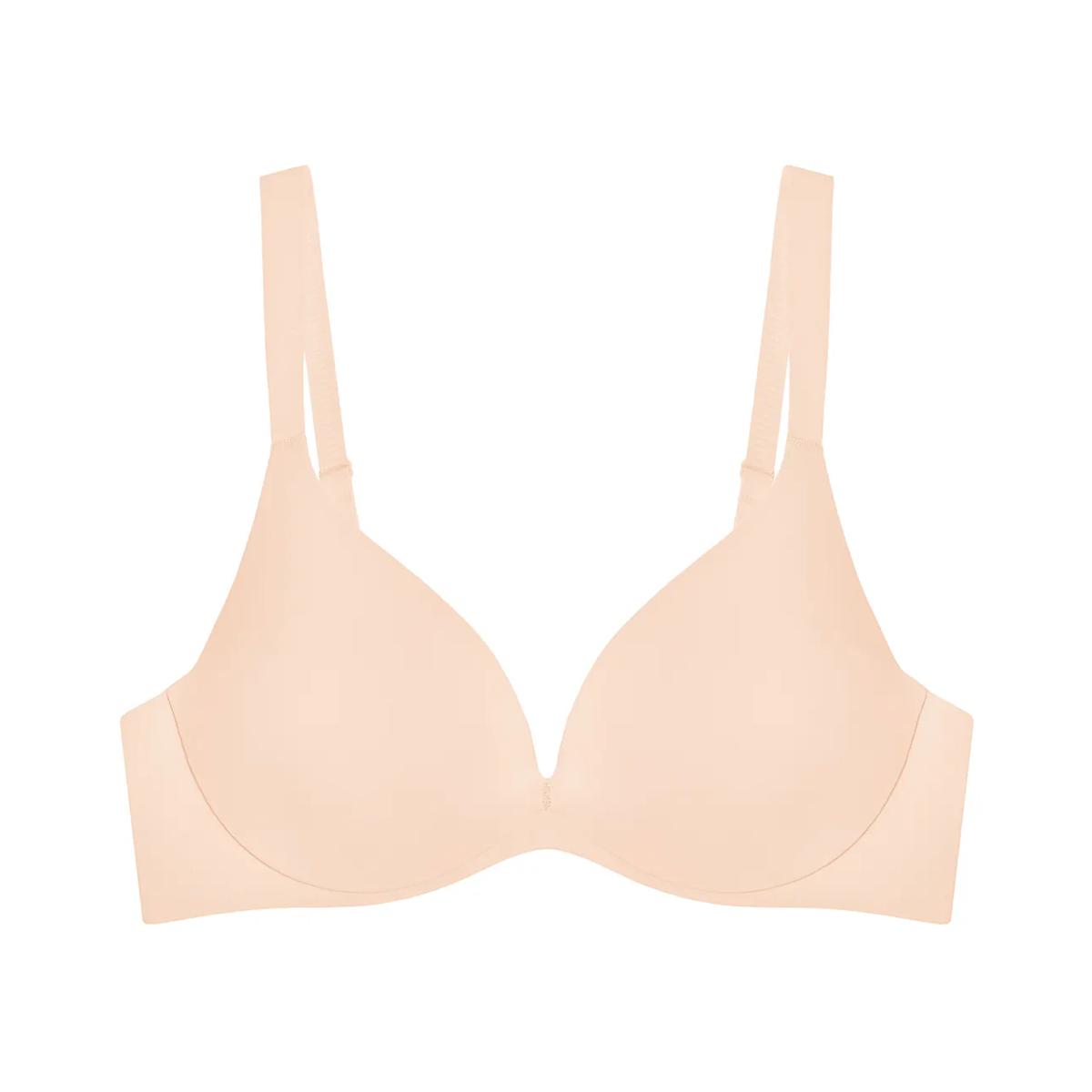 Body Make Up Illusion Smooth Wired Push Up Deep V Bra