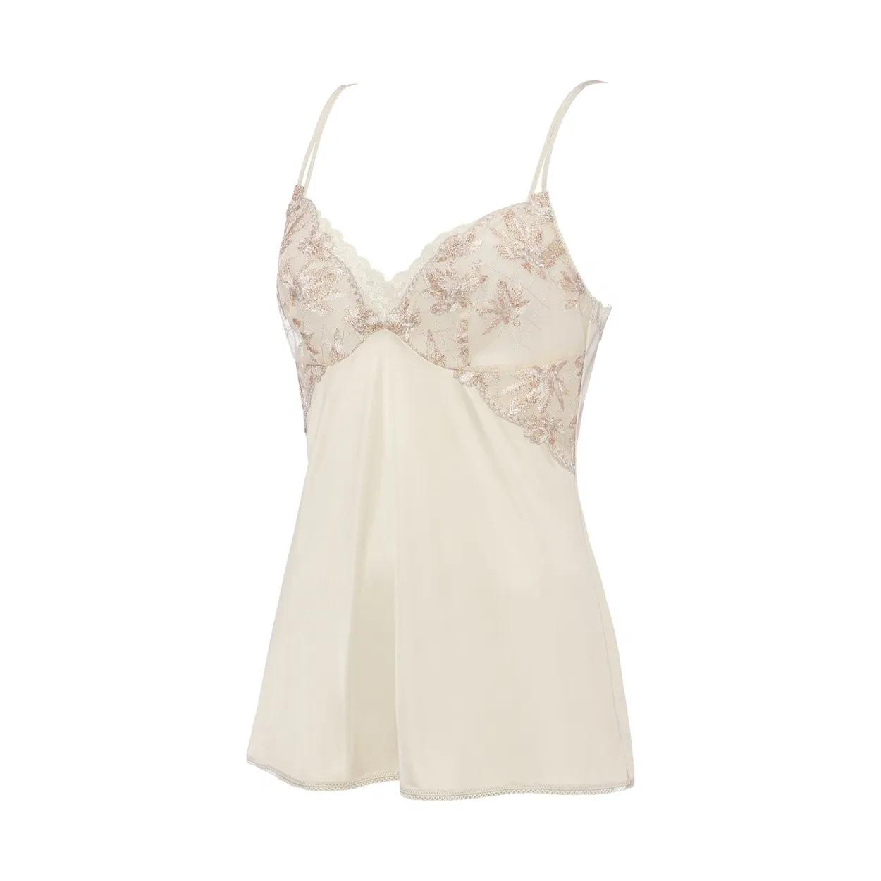 【8/6限定値下げ】flora veil camisole ホワイト フロラーレ バイ トリンプ616 キャミソール FL616 CAMI キャミソール