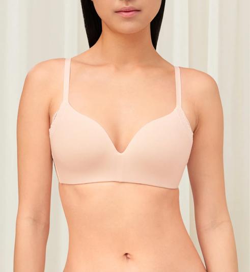 Triumph NATURAL SPOTLIGHT NON-WIRED PADDED BRA - Fresh powder - Non-wired Bra