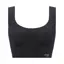 【WEB限定】綿混タイプ(スロギーG028)　カップ付きハーフトップ, ブラック, product image number 0
