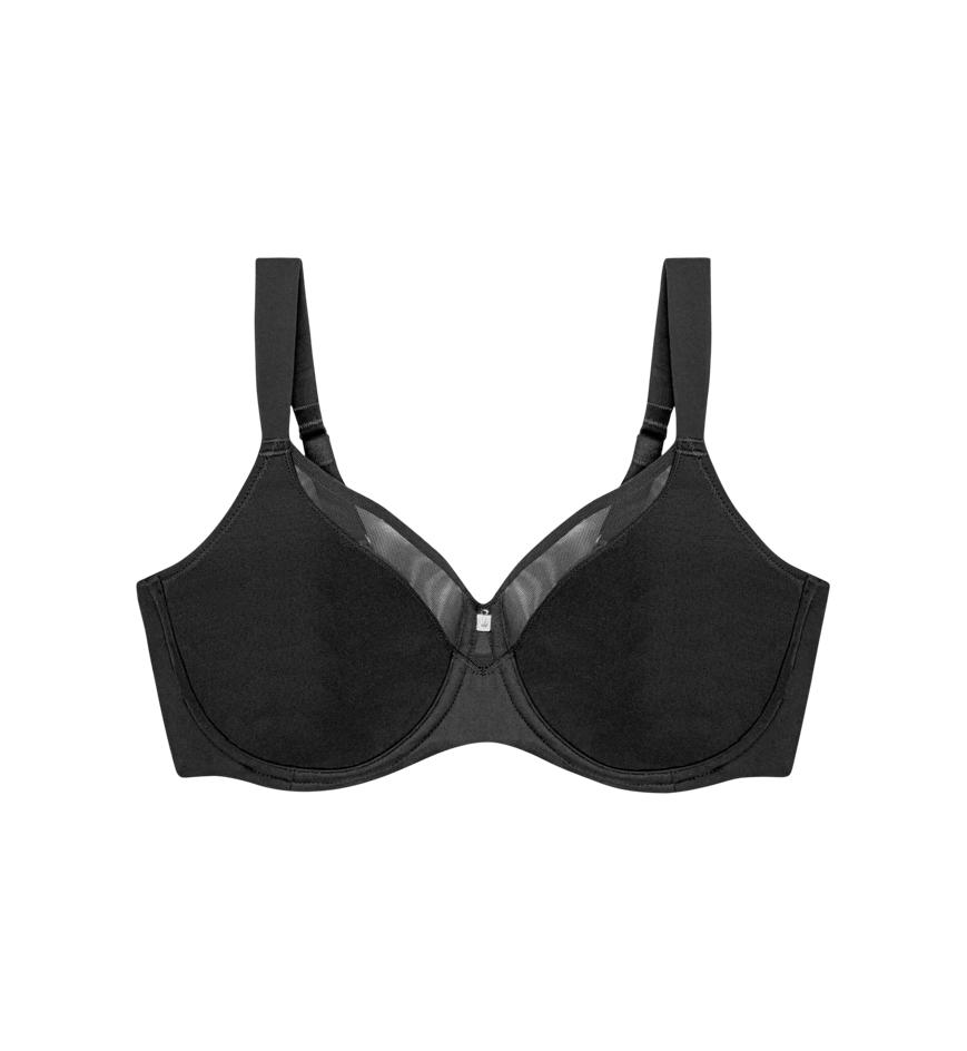 Triumph TRUE SHAPE SENSATION MINIMISER BRA - Black - Minimiser