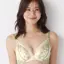【SALE】チャーミングラマー(R) スリムライン DeepV ブラジャー ハンサムローズ, ホワイト, model image number 0