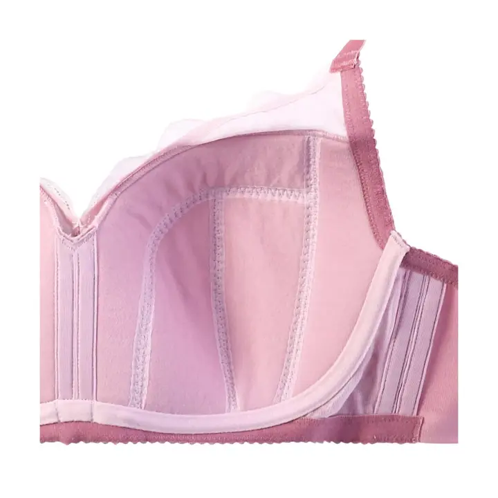 【SALE】すっきり包み込むブラ585ブラジャー(パッドなし), ピンク, product image number 3