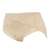フロラーレ バイ トリンプ1101 はきこみ深めショーツ, ベージュ, product image number 2