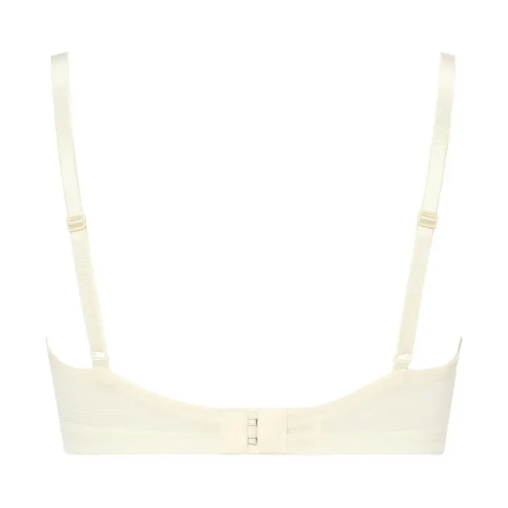 きゅっと寄せブラ ブラジャー チャーミングペタル, ホワイト, product image number 1