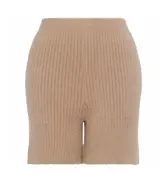 【SALE】スロギー ホームウェア 3分丈ニットパンツ, ブラウン, product image number 0