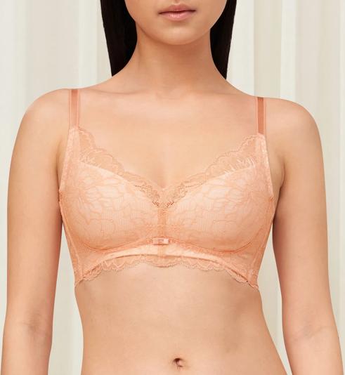 Triumph NATURAL ELEGANCE SLEEK NON-WIRED PADDED BRA - Dusty pink - Non-wired Bra