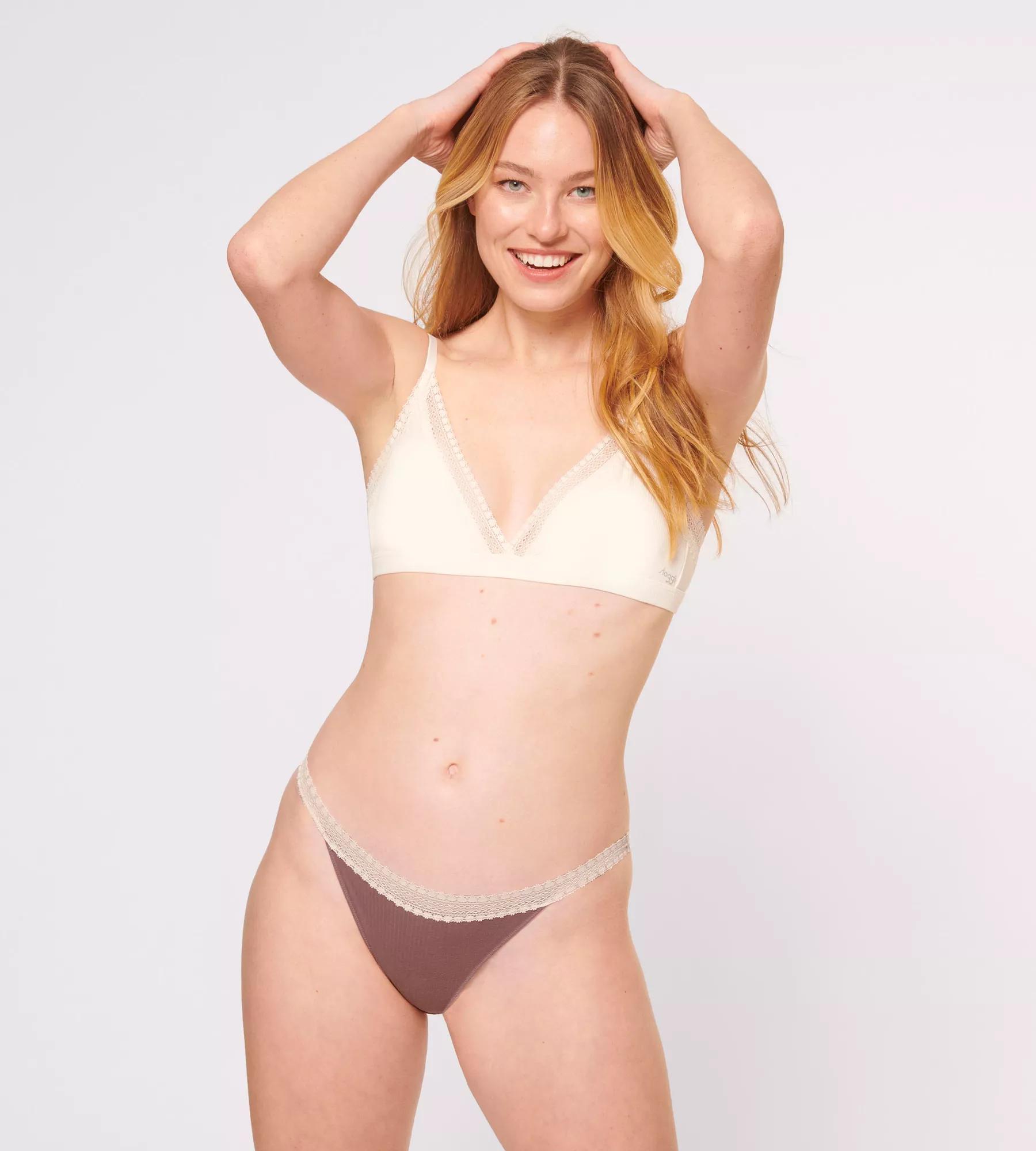 sloggi GO Ribbed H Tanga C2P Brief Image 3