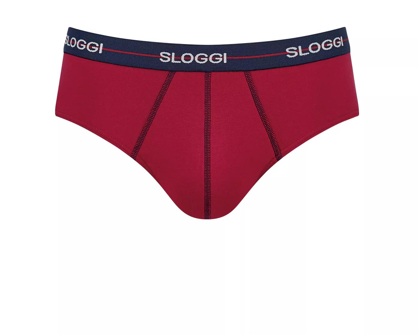 Sloggi Evernew Midi Slip voor heren, zwart, 4