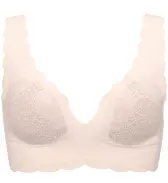レースタイプ(スロギーG057) カップ付きハーフトップ, ピンク, product image number 0