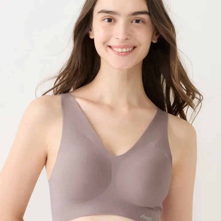 スロギー ゼロフィール(R) 綿混 ハーフトップ Vネック, , model image number 0