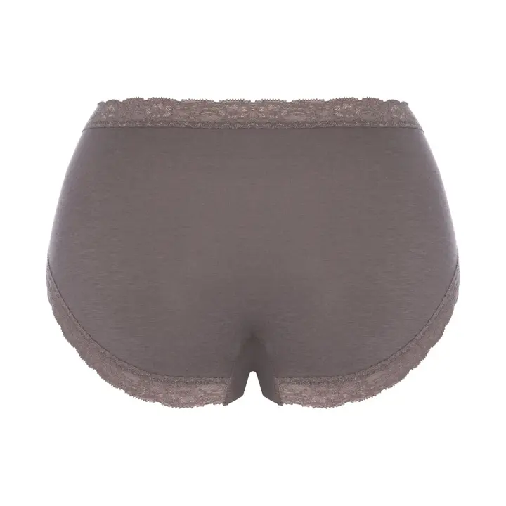 【SALE】恋するブラ612 はきこみ深めショーツ, ブラウン, product image number 1