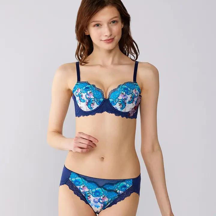 レッドレーベル バイ トリンプ0120 レギュラーショーツ, ブルー, model image number 1