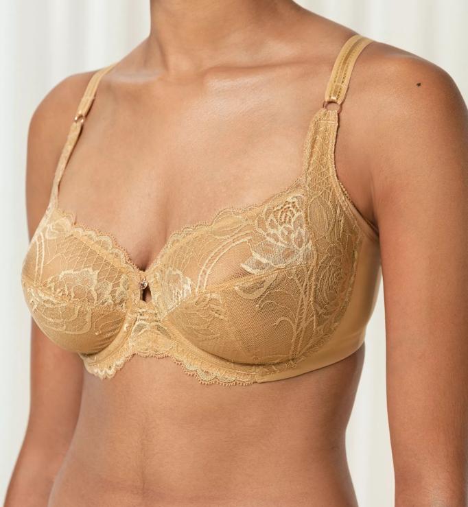 Wild Peony Florale Wired Bra