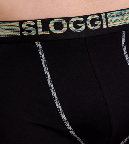 SLOGGI MEN GO ABC NATURAL in SCHWARZ