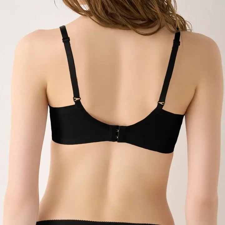 ソフなちゅブラ ノンワイヤー, ブラック, model image number 3