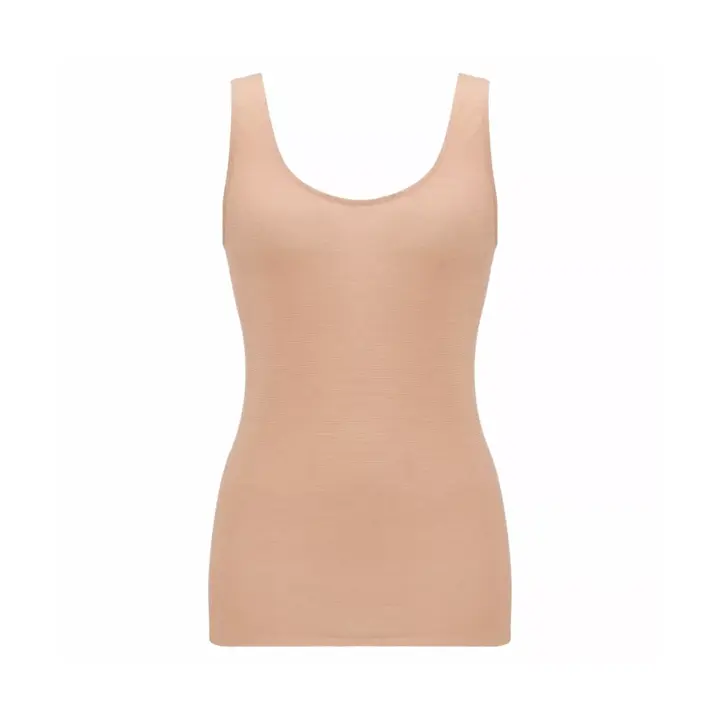 【SALE】薄くて軽い インナー5170 袖なしトップ, ブラウン, product image number 0