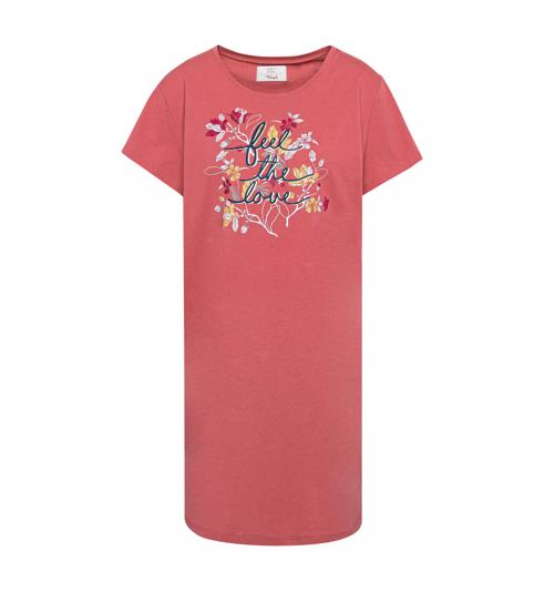 Triumph NDK 01 X 睡袍 - Pink - dark combination - 家居服