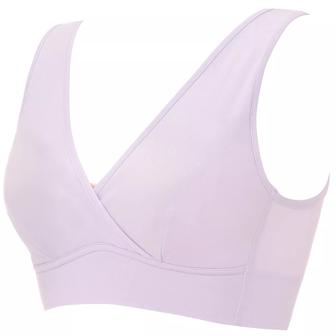 【SALE】ナイトブラ5220 ハーフトップ, パープル, product image number 1