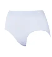 SO COMFORTABLE7600 サニタリーショーツ(はきこみ深め)3, ブルー, product image number 2