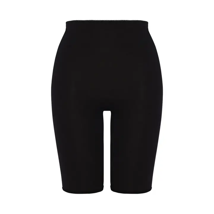 【SALE】あったか肌側綿100インナー5380 5分丈ボトム, ブラック, product image number 0