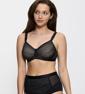 Triumph AIRY SENSATION MINIMISER BRA - Black - Minimiser