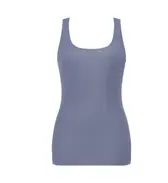 【SALE】薄くて軽い インナー5250 袖なしトップ, ブルー, product image number 0