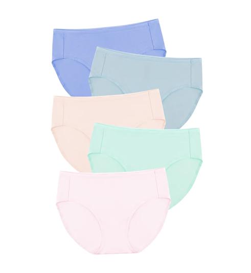 Sloggi SLOGGI EVERYDAY MAXI- 5 PACK - Red - light combination - Single Panty