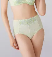 天使のブラ 魔法のハリ感636 はきこみ深めショーツ, グリーン, model image number 0