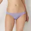 Daily AMOSTYLE スムースブラ ブラ＆ショーツセット (コンフィーレース), パープル, model image number 1