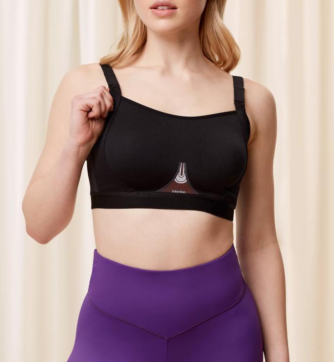 triaction by Triumph GRAVITY LITE NON-WIRED PADDED - High support sports  bra - black 