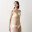 Daily AMOSTYLE デコルテビューティーブラ ブラ＆ショーツセット マイジュエリー, ホワイト, model image number 3