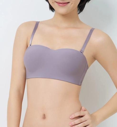 Triumph Áo Lót Simply Everyday Basic Không Gọng Mút Mỏng Dây Vai Rời - Grey shadow - Không gọng