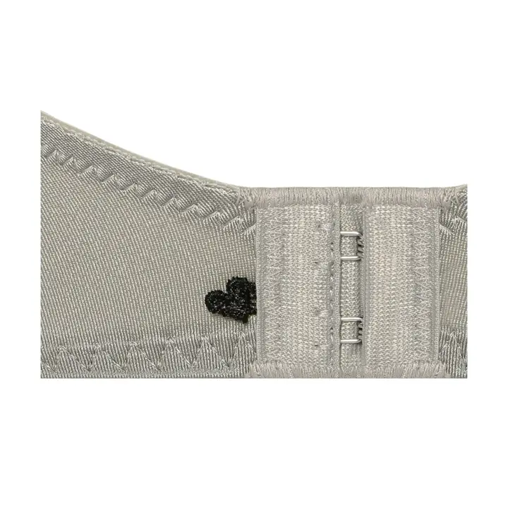 【SALE】夢みるブラ ノンワイヤー スリムライン ブラジャー レインボーベール, グレー, product image number 1