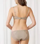 【SALE】フロラーレ リュクス5000 ブラジャー(パッドなし), ベージュ, model image number 2