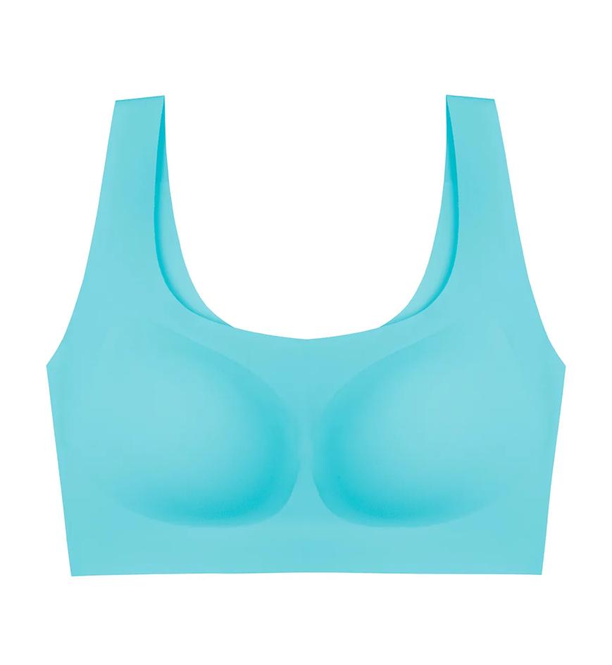 Triumph SLOGGI ZERO FEEL 2.0 TOP - Bleached turquoise - Non-wired Bra