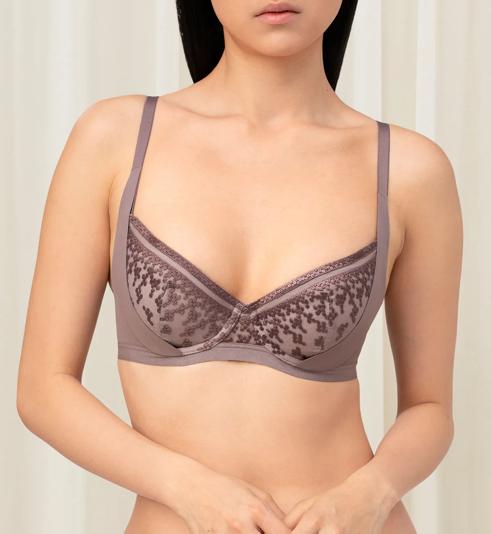 Triumph SIGNATURE SMOOTH WIRED PUSH UP BRA - Pigeon grey - Wired