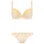 【SALE】エントリーコレクション 3/4カップブラ ブラ&ショーツセット（ロマンティック コルセット)【WEB・一部店舗限定】, ベージュ, product image number 1