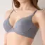 フロラーレ バイ トリンプ017 ブラジャー(パッドなし)【一部カラーSALE】, ブラック, model image number 3