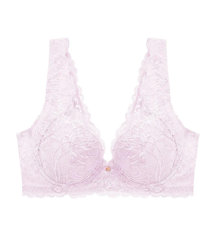 Florale Wild Peony Wired Padded Bra in Soft Lavender | Triumph