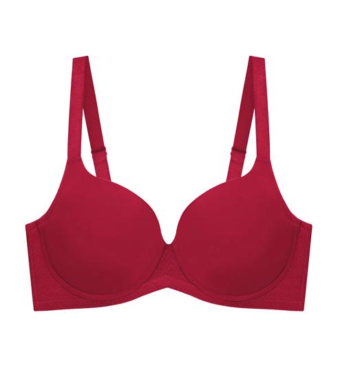 Triumph Simply Everyday Chic 系列鋼圈襯墊胸圍 - Paprika red - 有鋼圈