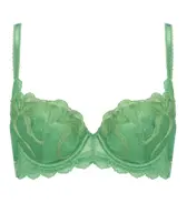 フロラーレ バイ トリンプ123 ブラジャー(パッドなし), グリーン, product image number 0