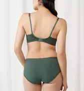 フロラーレ リュクス5001 ブラジャー(パッドなし)【一部カラーSALE】, グリーン, model image number 2