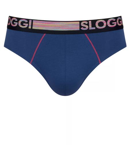 SLOGGI MEN GO ABC NATURAL in BLAU