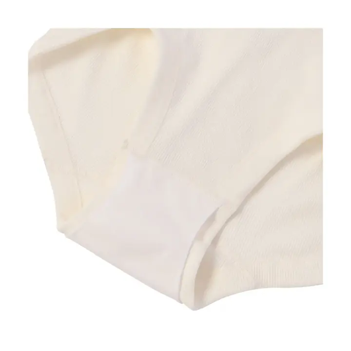 サニタリー(はきこみ深め) リブ, ホワイト, product image number 3