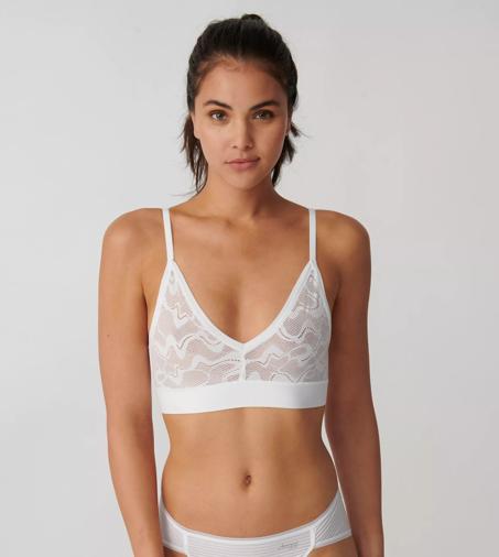 SLOGGI GO ALLROUND LACE BIANCO