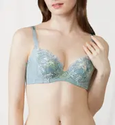 【SALE】レッドレーベル バイ トリンプ0112 ブラジャー, グリーン, model image number 0