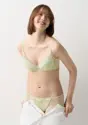 チャーミングラマー スリムライン DeepV ブラジャー ヴィンテージクロス