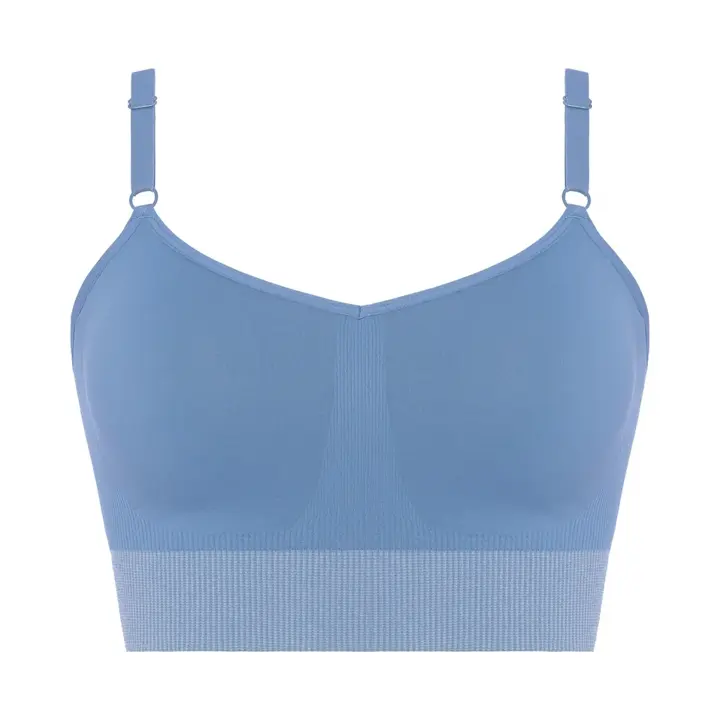 スロギー エバーインフューズド リラックス(カモミール加工) ナイトブラ, ブルー, product image number 0